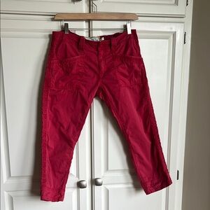 Aventura Red Organic Cotton Pants